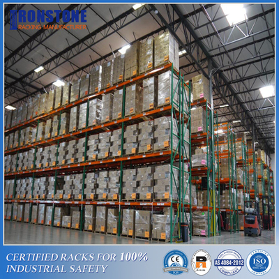 Sistema de acero selectivo industrial modificado para requisitos particulares del estante de la plataforma del almacenamiento de Warehouse