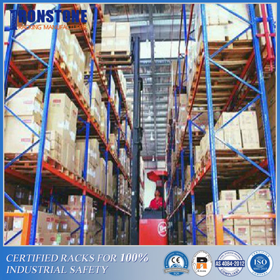 Sistema de acero selectivo industrial modificado para requisitos particulares del estante de la plataforma del almacenamiento de Warehouse