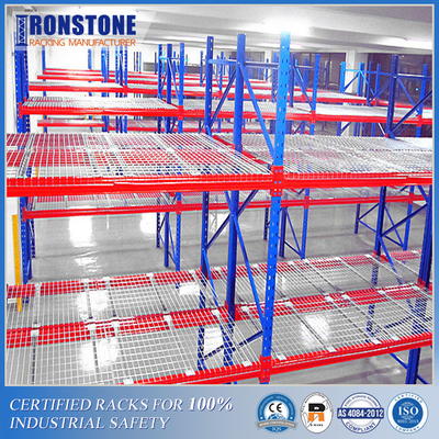 Cubiertas penetrables del alambre del agua para los estantes resistentes de la plataforma en Warehouse