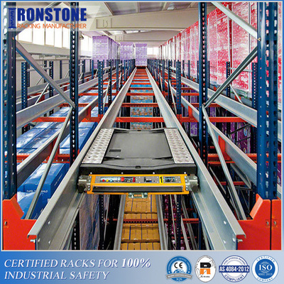 Sistema de radio del tormento de la lanzadera de la plataforma elegante de Warehouse con manejado fácilmente