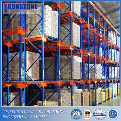 Impulsión de alta densidad conveniente y simple de Warehouse primero en entrar, primero en salir en sistema del tormento de la plataforma