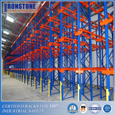 Impulsión de alta densidad conveniente y simple de Warehouse primero en entrar, primero en salir en sistema del tormento de la plataforma