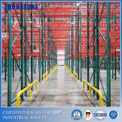 Estantes de paletas de almacén de estilo teardrop altamente compatibles