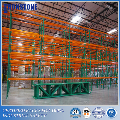 Estante de acero en forma de lágrima para trabajo pesado de alta capacidad para almacenamiento industrial