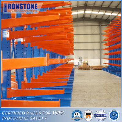 Estante voladizo diseñado profesional del metal con la estructura durable para los cargces Impar-formados