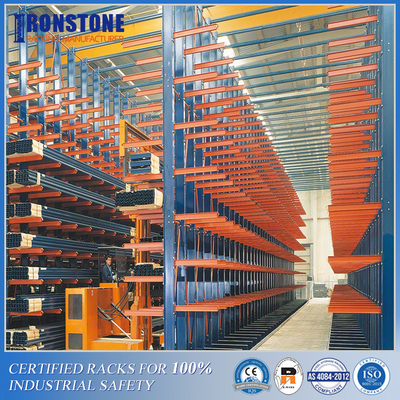 Estante voladizo diseñado profesional del metal con la estructura durable para los cargces Impar-formados
