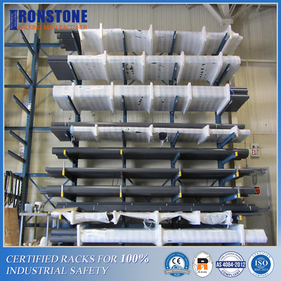 Estantes voladizos resistentes galvanizados para el almacenamiento de Warehouse con completamente adaptable