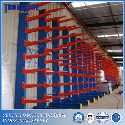 Estante voladizo de acero estructural en frío resistente del almacenamiento con flexibilidad fuerte