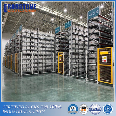 Sistema automatizado de gama alta del almacenamiento y de recuperación para los cartones en Warehouse automático