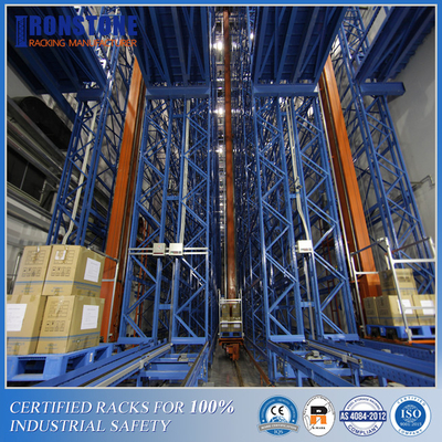 Almacenamiento y recuperación automatizados modernos Warehouse con el sistema automatizado de la operación