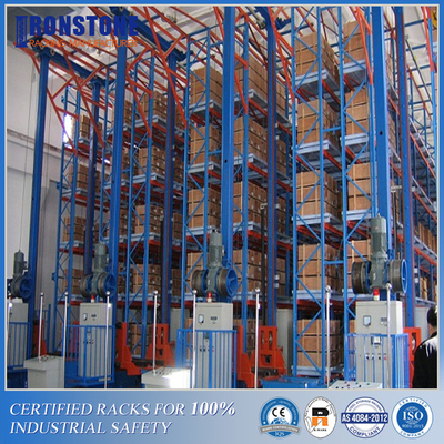 Almacenamiento y recuperación automatizados modernos Warehouse con el sistema automatizado de la operación