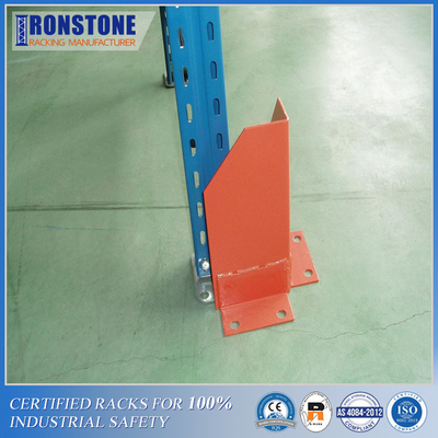 Accesorios industriales protector del estante de la plataforma y guardia verticales For Warehouse Safety de la columna