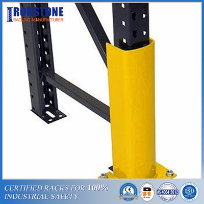 Accesorios industriales protector del estante de la plataforma y guardia verticales For Warehouse Safety de la columna