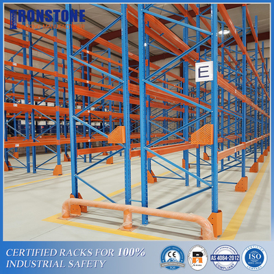 Accesorios industriales protector del estante de la plataforma y guardia verticales For Warehouse Safety de la columna