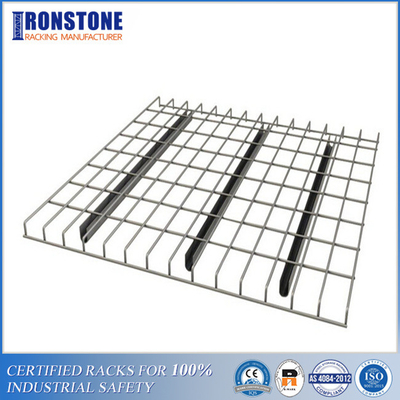 Estantería del estante de la plataforma de Warehouse con el alambre galvanizado Mesh Decks For Storage