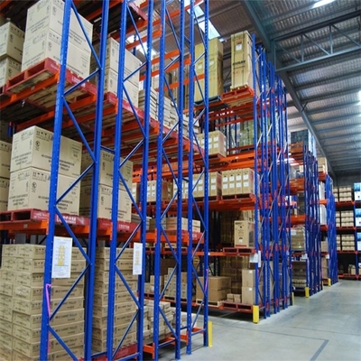 Tormento profundo doble durable de la plataforma para el almacenamiento industrial de alta densidad