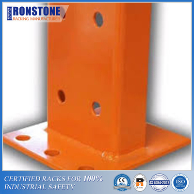 El estante vertical Footplate de la plataforma del CE industrial empernó con el metal de alta resistencia