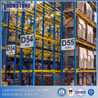 Sistema estrecho mismo del tormento de la plataforma del sistema RMI Warehouse del tormento del pasillo del ODM