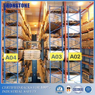 Sistema eficiente del tormento de la utilización VNA del espacio para el almacenamiento de Warehouse
