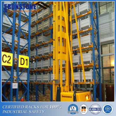 Sistema eficiente del tormento de la utilización VNA del espacio para el almacenamiento de Warehouse