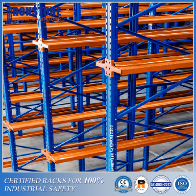 Estante industrial de la plataforma del autocinema del alto rendimiento para los almacenes refrigerados
