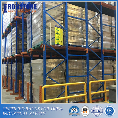 Estante industrial de la plataforma del autocinema del alto rendimiento para los almacenes refrigerados