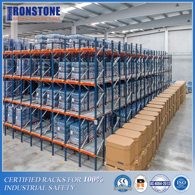 Uso de Live Storage Rack With Widespread del flujo del cartón del alto rendimiento