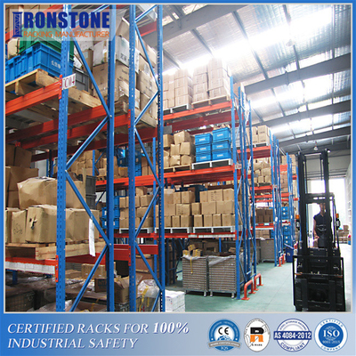 Estante de almacenamiento de almacén industrial certificado RMI/AS4084