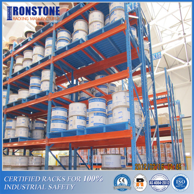 Estante de almacenamiento de almacén industrial certificado RMI/AS4084