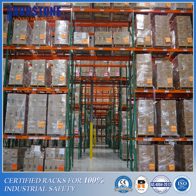 Estante de paletas de almacén de carga pesada certificado por American RMI