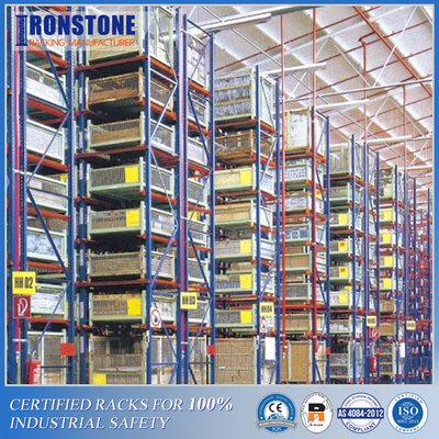 Sistema estrecho mismo compacto del tormento de la plataforma del pasillo para la solución del almacenamiento de Warehouse
